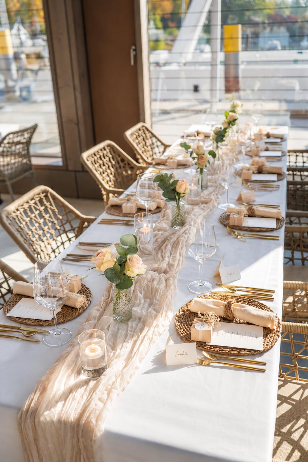 Nature Elegance – edle Tischdekoration für eure Hochzeit – Deko-Box Hegau-Bodensee