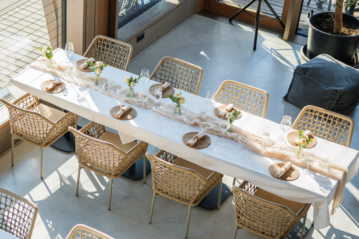 Nature Elegance – edle Tischdekoration für eure Hochzeit